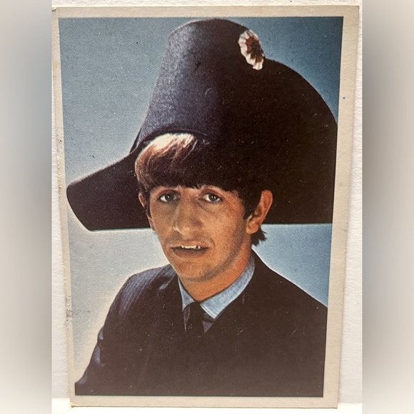 Beatles Diary Topps Card #7A signed Ringo 1960's. - Picture 1 of 2